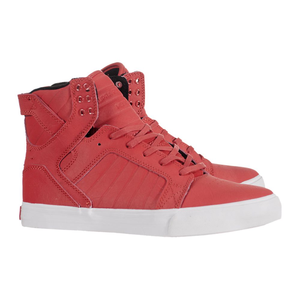 Baskets Montantes Supra SkyTop Rouge Chili Red Homme | AXH-11025181